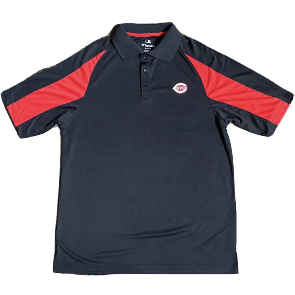 Fanatics Cincinnati Reds Mens Polo Shirts Size Medium